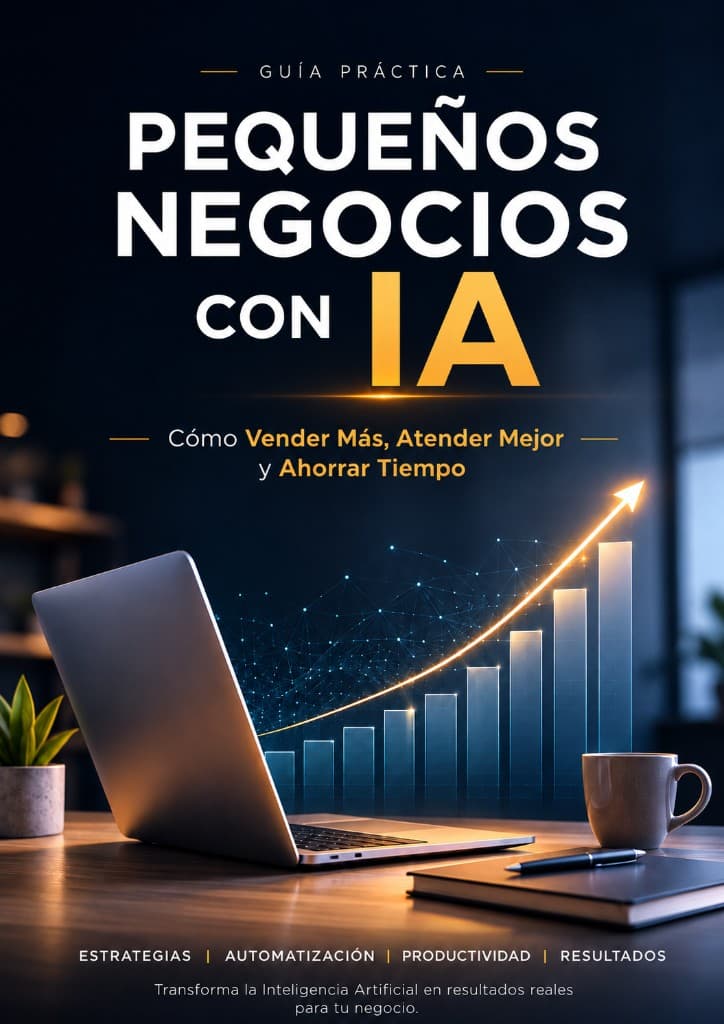 Portada del libro Pequeños Negocios con IA