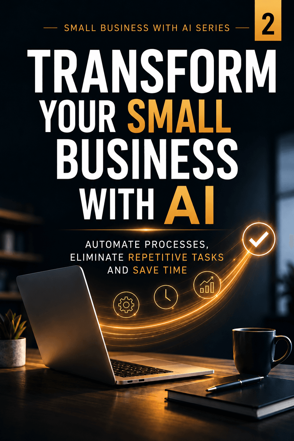 Cover of the book Transform Your Small Business with AI